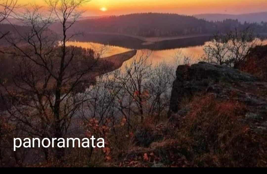 Apartmanova Chata Secanda S Bazenem, U Secske Prehrady Exteriör bild